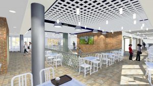 UNH Holloway Commons – Outdoor “Terrace Concept”
