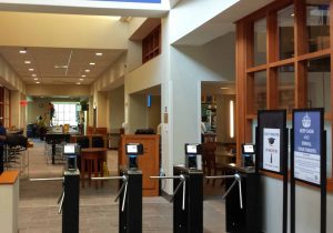 Entry way of the UNH Holloway Commons