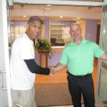 (l to r) Dr. Howell and Dave DiRubbio