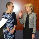 Adelene Perkins swearing in