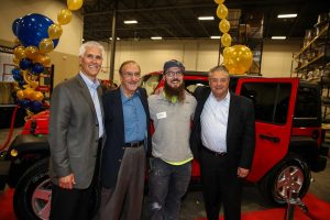 Austin Terrio the Jeep & execs