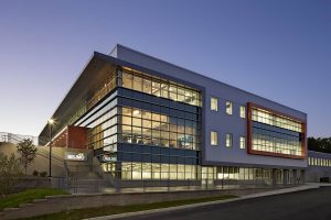 Exterior of Belimo Americas/ Robert Benson Photography