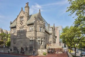 Exteiror of BU Alumni Center at the Castle