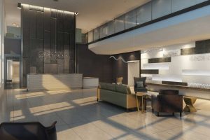 Interior Rendering of One Greenway