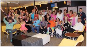OFI team celebrating Cinco de Mayo in 2015