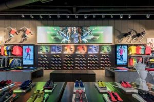 View of showroom