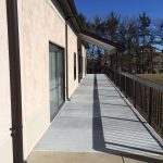 Restored Walkway at Dexter Southfield School