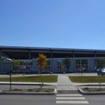 Exterior of Harvard H. Ellis High School 