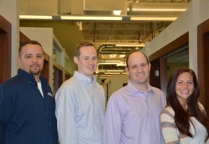 (l-r) Erik Julio, Kevin Neville, Peter Mancini and Jessica Chasse