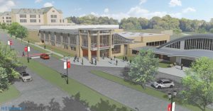 Fairfield University rendering