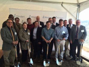 Gilbane Breaks Ground on Alnylam Biopharmaceutical Manufacturing Facility