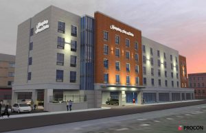 Rendering of Hampton Inn