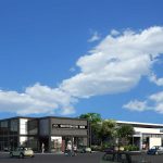 Rendering of South Shore  Mini Dealership Entrance