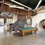 Interior of Brookline Teen Center