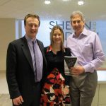 (l to r) Karl Walsh, Chritstine Claffey, and Gary Markoff)