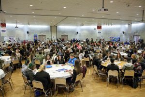 The first-ever MA Girls in Trades Conference at IBEW Local 103 in Dorchester (Photo by Ellen Webber/NERCC).