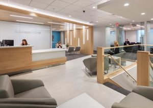 Robinson + Cole reception area