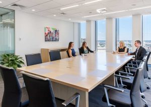 New conference center is the showcase of law firm’s office at One Boston Place