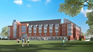 NEIT New Residence Hall rendering