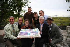 Opening with cake by Janet Knott