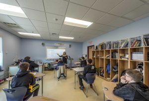 Pilgrim Academy interior