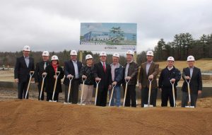 Rand-Whitney Container Facility groundbreaking