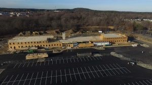 Front View of Construction in Progress at Residence Inn in Concord, NH