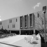Exterior of existing Shain Library