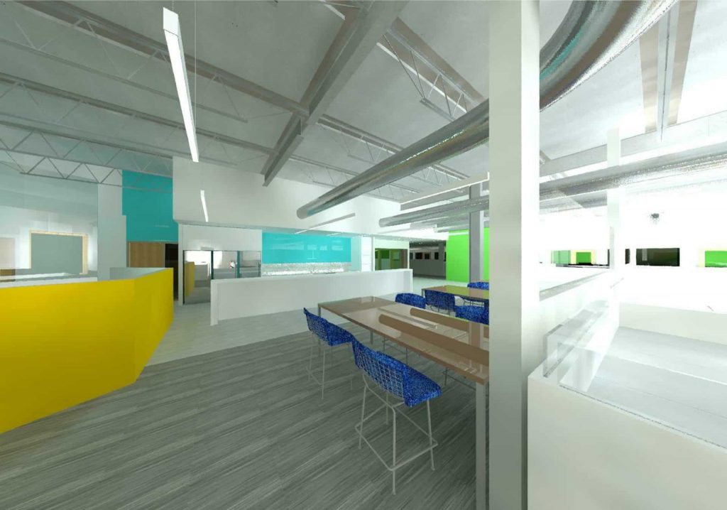 View to Bar/LAB / Life. Science. Architecture, Inc