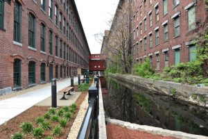 Waterway between Counting House Lofts and Adden Bldg