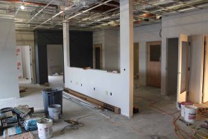 Youth Center during renovation