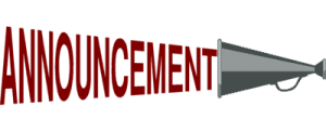 announcement