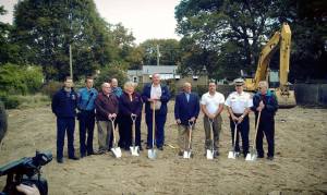 Banna firestation ground breaking