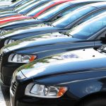 Row of cars