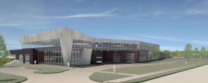 Rendering of PVTA Bus Operations and Maintenance Facility