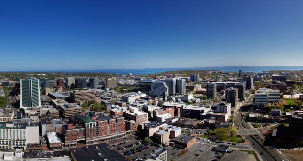 Stamford, CT skyline