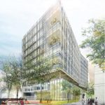 Rendering of new Clinical Care Tower at Children's Hospital