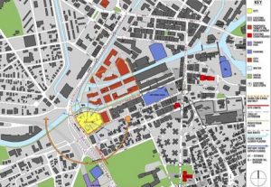 Lowell Court site is located in the Hamilton Canal District of downtown Lowell