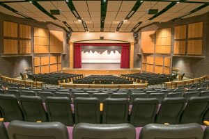 A new auditorium and performing arts theater is considered the “crown jewel” of the new addition recently completed at Mascoma Valley Regional High School in Canaan, NH