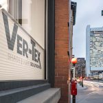 Ver-Tex Shade Light Solutions Exterior Window Sign (photo: Flagship Photo/Gustav Hoiland)